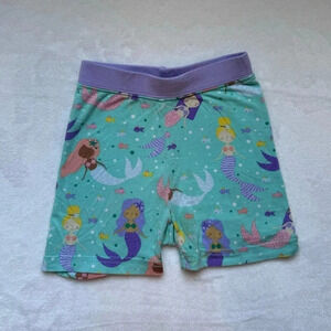 Little Sleepies Mermaid Signature Pajama Shorts - 12-18m